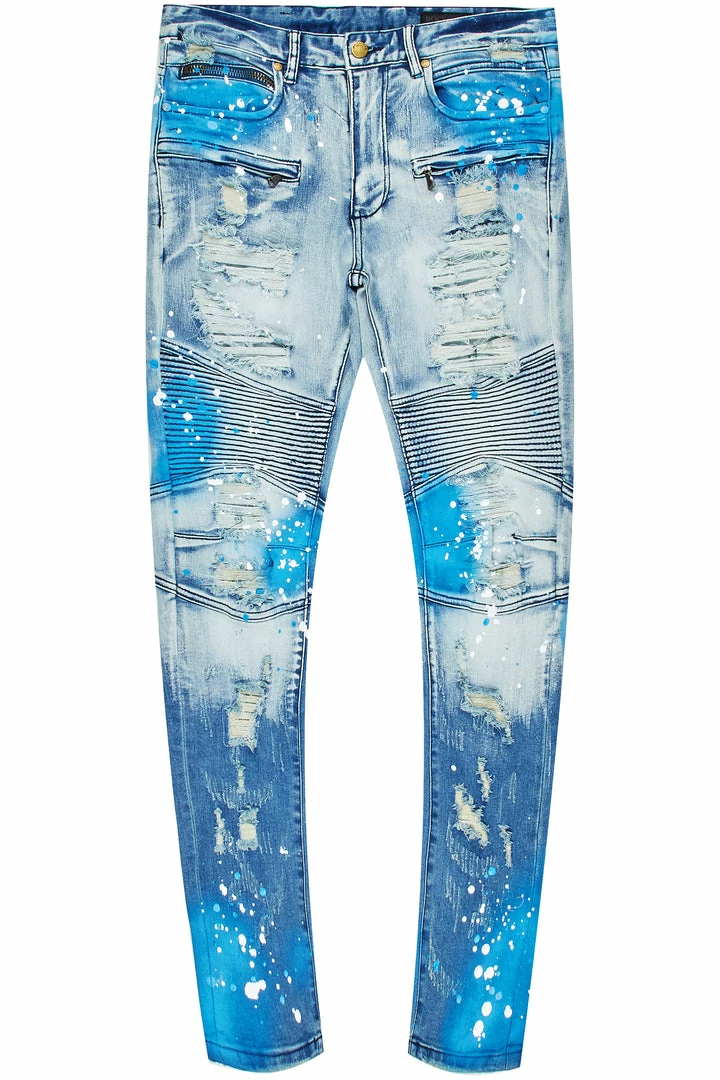 Buy π MENS π JEANS Denim DEMNA PAINTER JEAN-LIGHT BLUE π 1 MENS JEANS Denim DEMNA PAINTER JEAN-LIGHT BLUE
