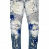 MENS JEANS DEMNA PAINTER JEAN-ROYAL BLUE