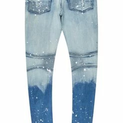 MENS JEANS Denim DEMNA PAINTER JEAN-WHITE