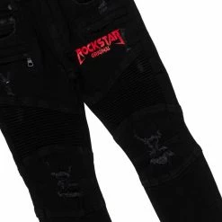 BOYS DENIM SETS New Arrivals BOYS RENO T-SHIRT/DENIM SET-BLACK