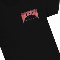 MENS SHORT SETS LANDO T-SHIRT/DENIM SHORT SET-BLACK