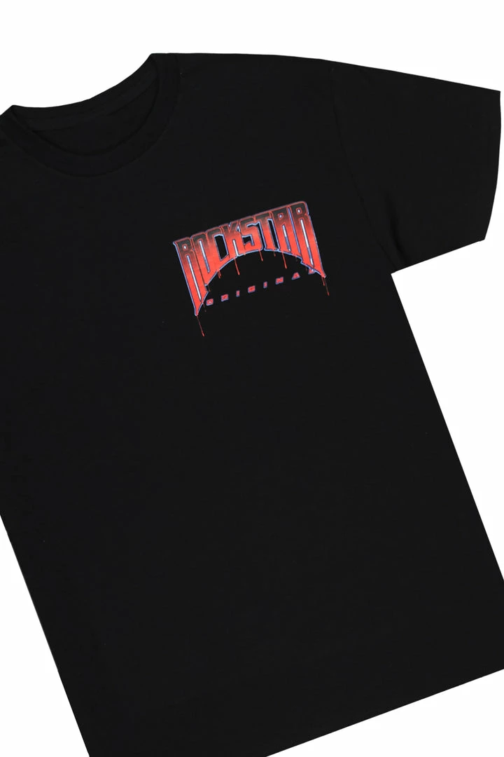 Best deal ❤️ MENS SHORT SETS LANDO T-SHIRT/DENIM SHORT SET-BLACK 😉 2 MENS SHORT SETS LANDO T-SHIRT/DENIM SHORT SET-BLACK