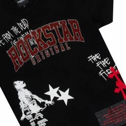 MENS TRACK SETS DENNIS T-SHIRT TRACK SET-BLACK