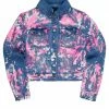 WOMENS JACKETS Best Seller DESTINY-C DENIM JACKET-LIGHT WASH