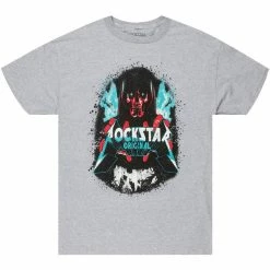 MENS TEES Tops DEVERAUX GRAPHIC T-SHIRT-GREY