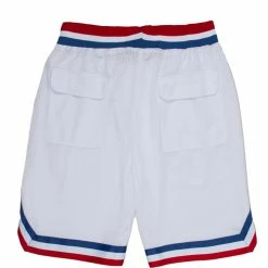 MENS SHORTS DIME GRAPHIC SHORT-WHITE