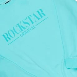 MENS SHORT SETS DIMITRI CREWNECK SHORT SET-AQUA