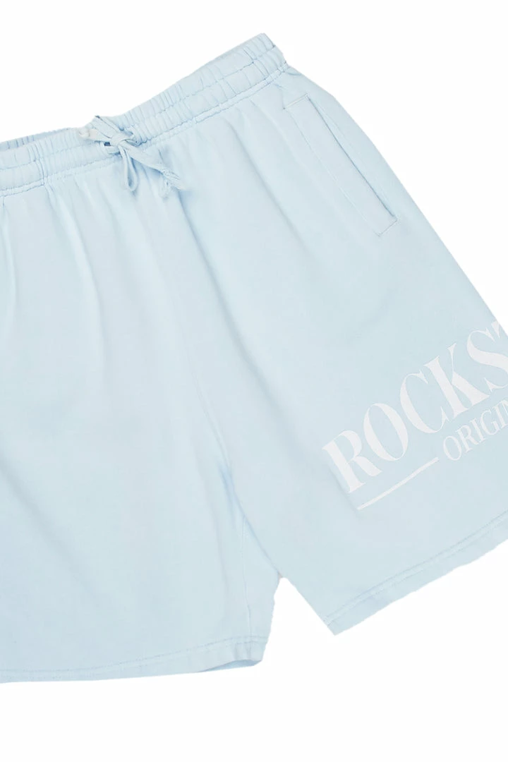 Cheap 👏 MENS SHORT SETS DIMITRI HOODIE SHORT SET-PALE BLUE Track Sets 😀 5 MENS SHORT SETS DIMITRI HOODIE SHORT SET-PALE BLUE Track Sets