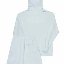 Cheap 👏 MENS SHORT SETS DIMITRI HOODIE SHORT SET-PALE BLUE Track Sets 😀 13 MENS SHORT SETS DIMITRI HOODIE SHORT SET-PALE BLUE Track Sets