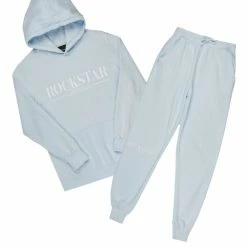 MENS TRACK SETS DIMITRI HOODIE TRACKSET-PALE BLUE