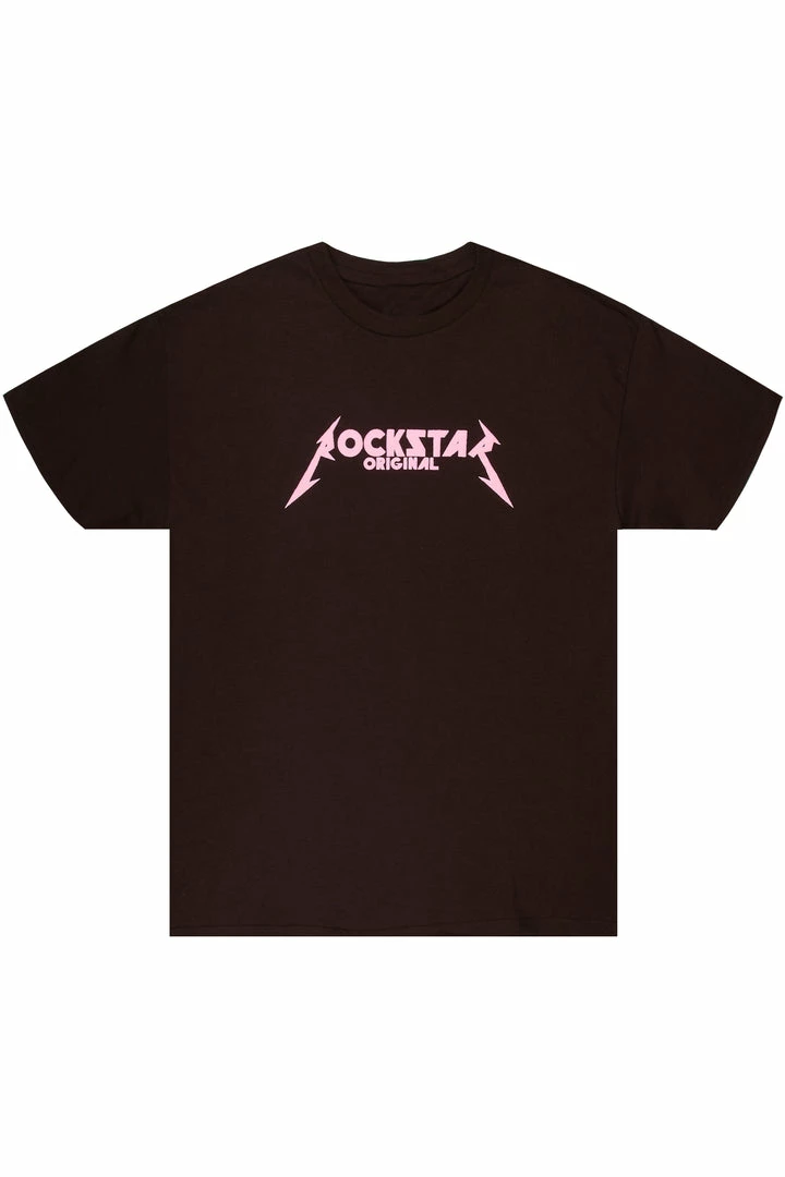 Cheapest 🔥 MENS TEES DIOGO PRINTED T-SHIRT- BROWN/PINK Tops 🛒 1 MENS TEES DIOGO PRINTED T-SHIRT- BROWN/PINK Tops