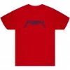 MENS TEES Tops DIOGO PRINTED T-SHIRT- RED/NAVY