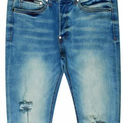 MENS JEANS Denim DOE 5 POCKET JEAN-MEDIUM WASH