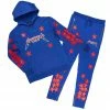 MENS TRACK SETS DOMINIC GRAPHIC TRACKSET-ROYAL BLUE