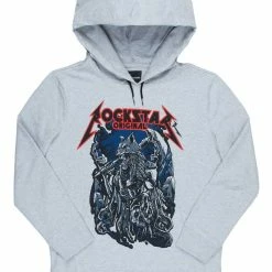 MENS HOODIES & SWEATSHIRTS DRAKE PRINTED HOODIE-GREY