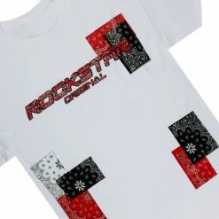 MENS SHORT SETS DURK GRAPHIC SHORT SET-WHITE/RED