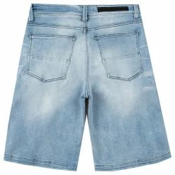 MENS SHORTS DAG WASH DENIM SHORT- BLUE