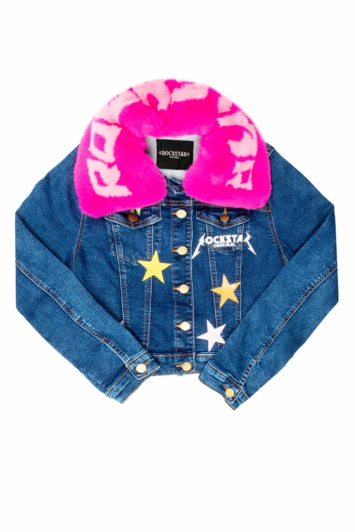 Outlet 🤩 WOMENS JACKETS DOMINIQUE DENIM JACKET-MED. WASH 🥰 1 WOMENS JACKETS DOMINIQUE DENIM JACKET-MED. WASH