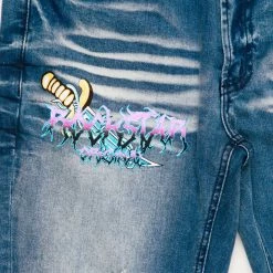 MENS JEANS DITO PRINTED JEAN Denim