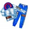 MENS TRACK SETS EVERETT DENIM JACKET/TRACKPANT SET-BLUE