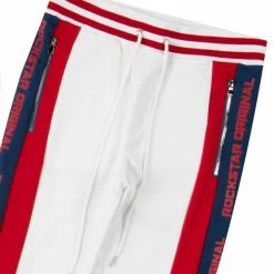 MENS TRACK SETS ELLIS HOODIE TRACK SET-WHITE