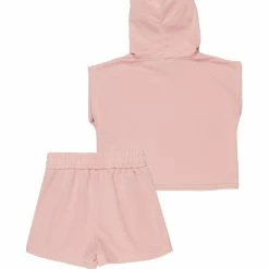 WOMENS SHORT SETS FALLON SHORT SET-PINK