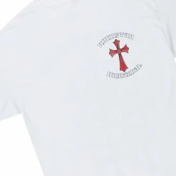 MENS SHORT SETS FANTOME T-SHIRT/DENIM SHORT SET-WHITE