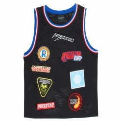 MENS TANKS FENDER JERSEY- BLACK