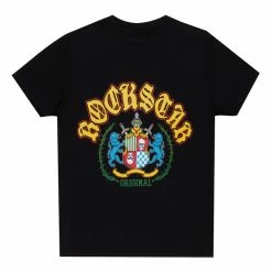 MENS TEES FINNLEE GRAPHIC T-SHIRT-BLACK Tops