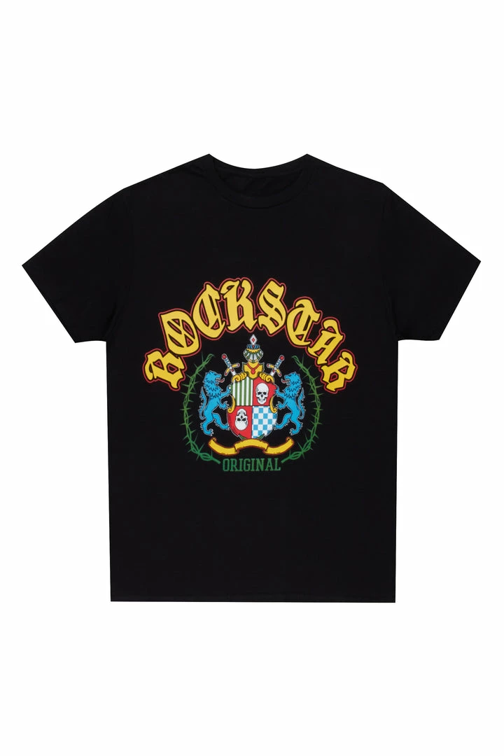 Buy ๐ MENS TEES FINNLEE GRAPHIC T-SHIRT-BLACK Tops ๐ 1 MENS TEES FINNLEE GRAPHIC T-SHIRT-BLACK Tops