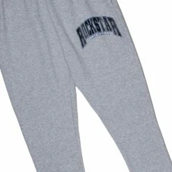 MENS TRACK SETS HESS T-SHIRT/FLARE PANT SET-WHITE