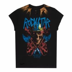 MENS TEES FLEET PRINTED T-SHIRT-BLACK