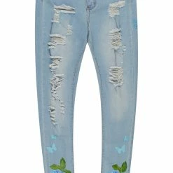 WOMENS JEANS Best Seller FLORA SKINNY JEAN-LIGHT WASH