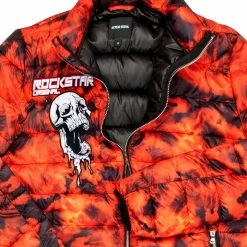 Budget 🌟 MENS OUTERWEAR FREDDY PUFFER JACKET- RED Jackets & Outerwear 😍 7 MENS OUTERWEAR FREDDY PUFFER JACKET- RED Jackets & Outerwear