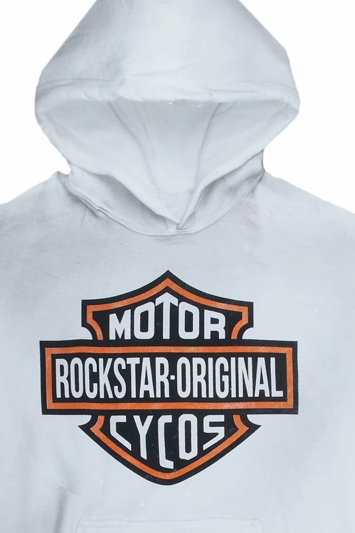 Cheapest 🛒 MENS HOODIES & SWEATSHIRTS FURY SHORT SLEEVE HOODIE-WHITE 👍 2 MENS HOODIES & SWEATSHIRTS FURY SHORT SLEEVE HOODIE-WHITE