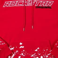 MENS HOODIES & SWEATSHIRTS Fidel Painter Hoodie (Red) Tops