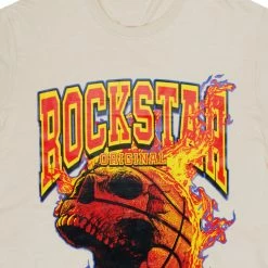 MENS TEES GAIUS GRAPHIC T-SHIRT-BEIGE