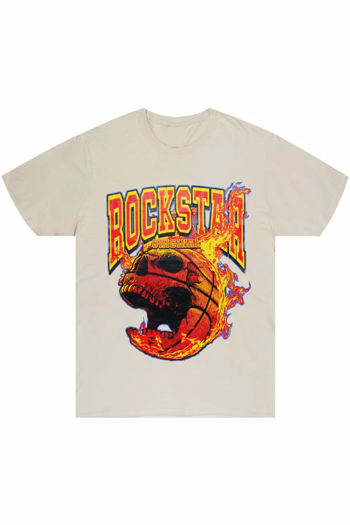 Wholesale 🥰 MENS TEES GAIUS GRAPHIC T-SHIRT-BEIGE 🌟 1 MENS TEES GAIUS GRAPHIC T-SHIRT-BEIGE