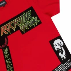 MENS TRACK SETS GARLAND T-SHIRT TRACKSET-RED