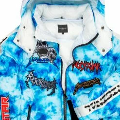 MENS OUTERWEAR GIOVAN PUFFER JACKET- BLUE