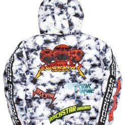 MENS OUTERWEAR Jackets & Outerwear GIOVAN PUFFER JACKET- BLK/WHT