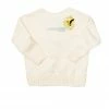 GIRLS SWEATSHIRTS New Arrivals GIRLS FAYE GRAPHIC SWEATER-IVORY