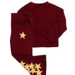 Deals 🔥 GIRLS SHORT SETS 👧 GIRLS GABRIELA RIBBED SET-BURGUNDY New Arrivals 👍 7 GIRLS SHORT SETS GIRLS GABRIELA RIBBED SET-BURGUNDY New Arrivals