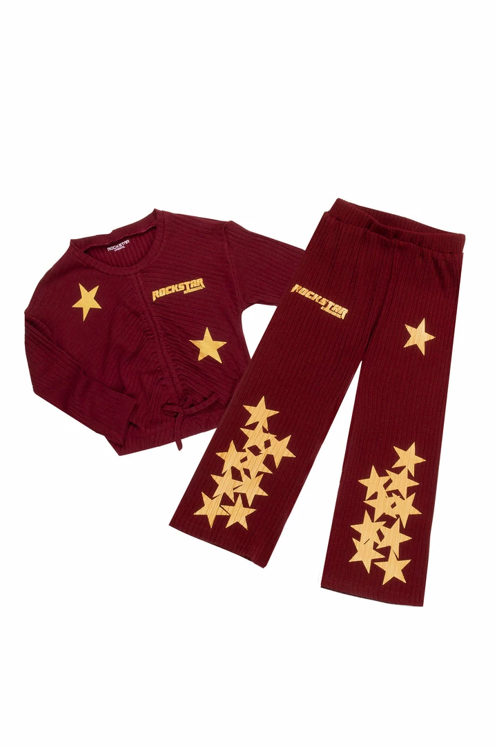 Deals 🔥 GIRLS SHORT SETS 👧 GIRLS GABRIELA RIBBED SET-BURGUNDY New Arrivals 👍 1 GIRLS SHORT SETS GIRLS GABRIELA RIBBED SET-BURGUNDY New Arrivals