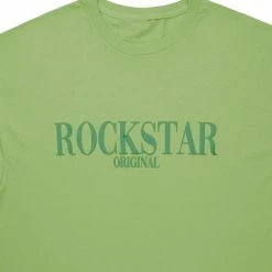 MENS TEES OCTAVIO PRINTED T-SHIRT-LIME/GREEN