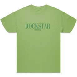 MENS TEES OCTAVIO PRINTED T-SHIRT-LIME/GREEN