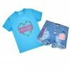 GIRLS DENIM SET Girls Yrenne Blue Denim Short Set