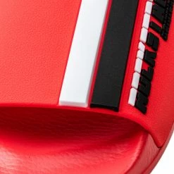 Best Sale 😀 MENS ACCESSORIES GODFREY SLIDES- RED 🔥 8 MENS ACCESSORIES GODFREY SLIDES- RED