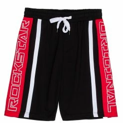 MENS SHORTS HARLEM GRAPHIC SHORT-BLACK