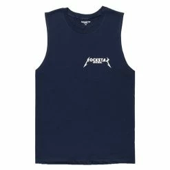 MENS TANKS HARPER TANK TOP-NAVY